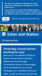 Mobile Screenshot of esherwalton.com